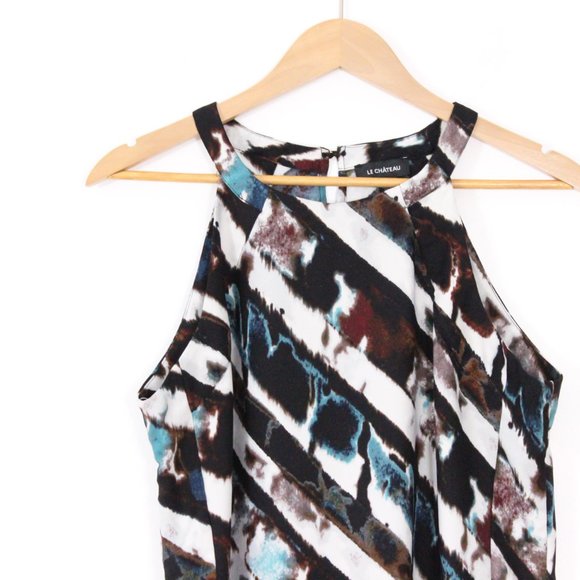 *Le Chateau Halter Sleeveless Blouse - Picture 2 of 5